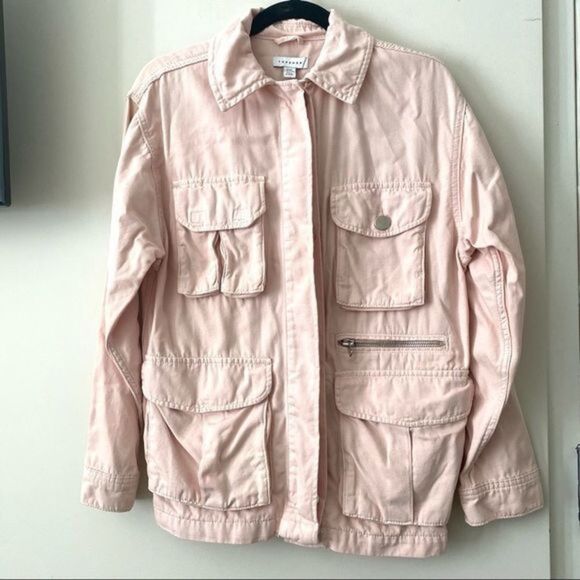 Topshop Utility Jacket Sz XS‎ - Picture 1 of 5
